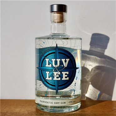 Gin - Luv & Lee Hanseatic Dry Gin / 50cl / 43%
