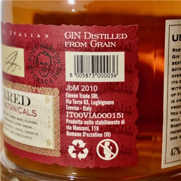 Gin - Roby Marton White Label / 70cl / 47%