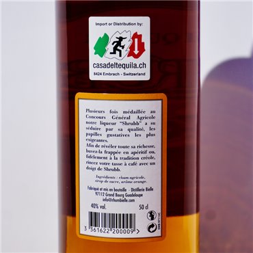 Rum - Bielle Liqueur Shrubb / 50cl / 40%