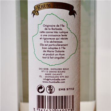 Rum - Bielle Canne Grise / 50cl / 59%