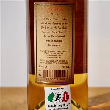 Rum - Bielle Vieux Vintage 2009/2013 / 50cl / 42%