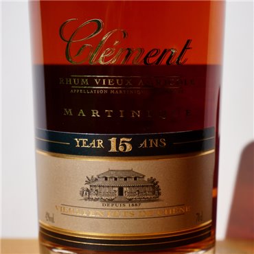 Rum - Clement Vieux 15 Years / 70cl / 42%