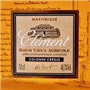 Rum - Clement Vieux Colonne Creole / 70cl / 40.7%