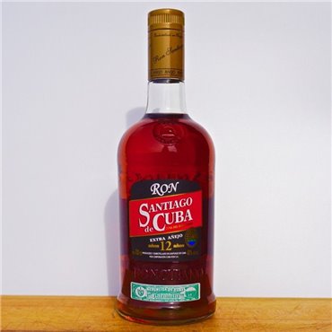 Rum - Santiago de Cuba Extra Anejo 12 Years / 70cl / 40% Rum 75,00 CHF