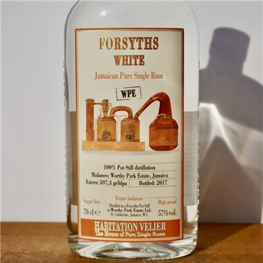 Rum - Habitation Velier WPE Forsyths White / 70cl / 57%