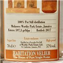 Rum - Habitation Velier WPE Forsyths White / 70cl / 57%