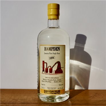 Rum - Habitation Velier Hampden LROK White / 70cl / 62.5%