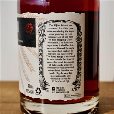 Rum - Ratu 5 Years Spiced Rum / 70cl / 40%