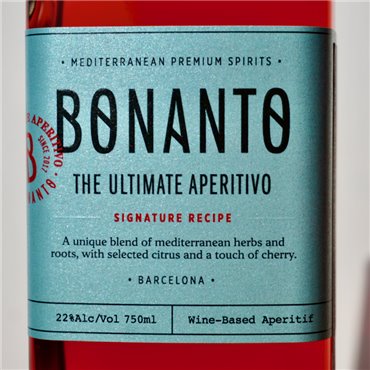 Liqueur - Bonanto The Ultimate Aperitivo / 75cl / 22%