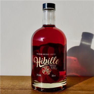 Liqueur - Hibille Hibiskus-Vanille Likör / 70cl / 21%
