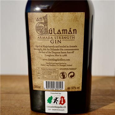 Gin - An Dulaman Santa Ana Armada Strenght Gin / 50cl / 57%