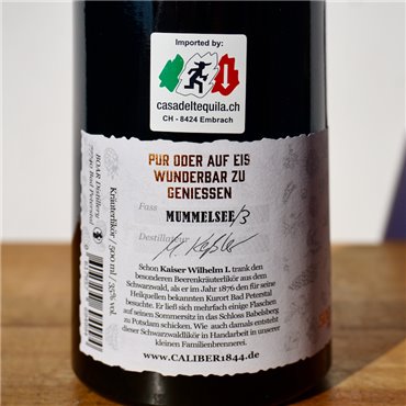 Liqueur - Boar Caliber 1844 Schwarzwaldkräuter / 50cl / 35%