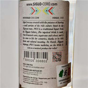 Pox - Siglo Cero / 70cl / 40.5%