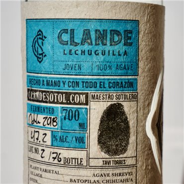 Lechuguilla - Clande Tavi Torres Joven Shrevei / 70cl / 47.2%