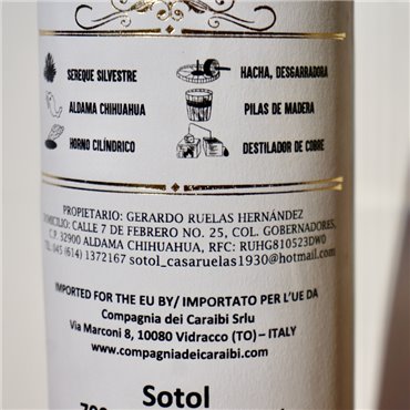 Sotol - Oro De Coyame / 70cl / 48%