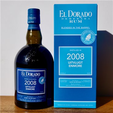 Rum - El Dorado 2008/2019 Uitvlugt Enmore / 70cl / 47.4%