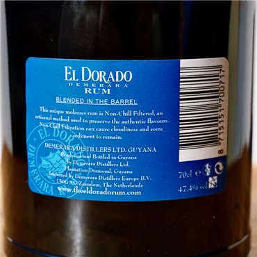 Rum - El Dorado 2008/2019 Uitvlugt Enmore / 70cl / 47.4%