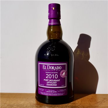 Rum - El Dorado 2010/2019 Port Mourant Uitvlugt Diamond / 70cl / 49.6%