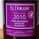 Rum - El Dorado 2010/2019 Port Mourant Uitvlugt Diamond / 70cl / 49.6%
