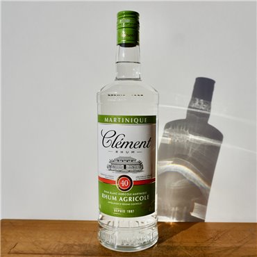 Rum - Clement Agricole Blanc / 100cl / 40%