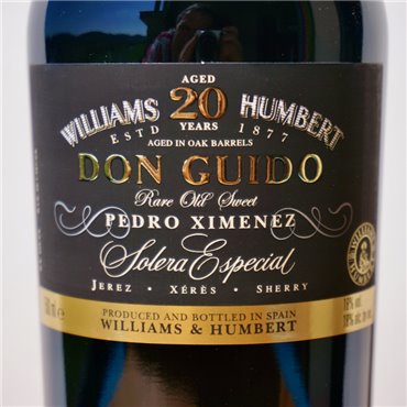Sherry - Don Guido Solera Especial 20 Years Pedro Ximenez / 50cl / 18%