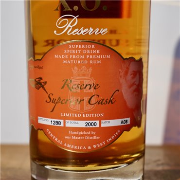 Rum - A.H. Riise XO Reserve Superior Cask / 70cl / 40%