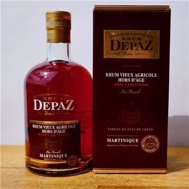 Rum - Depaz Hors D'Age Port Cask Finish / 70cl / 45%