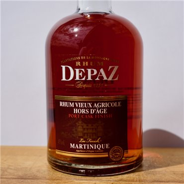 Rum - Depaz Hors D'Age Port Cask Finish / 70cl / 45%