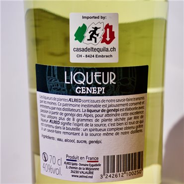 Liqueur - Aelred Genepi / 70cl / 40%