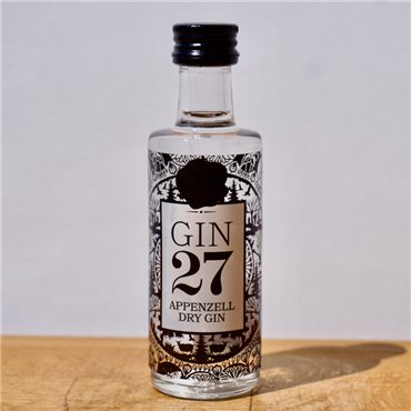 Gin - Gin 27 Appenzell Dry Gin Miniatur / 4cl / 43%