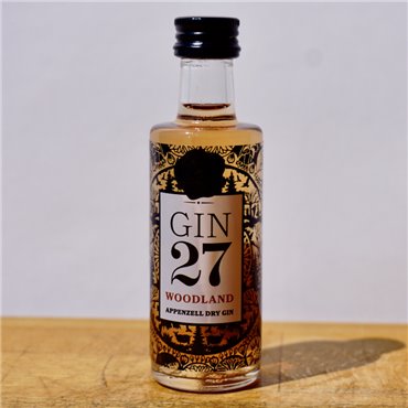 Gin - GIN 27 Woodland Appenzell Miniatur / 4cl / 43%