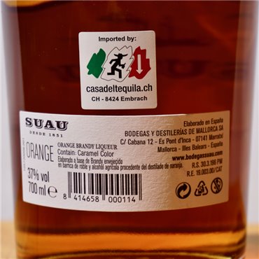 Brandy - Suau Orange / 70cl / 37%