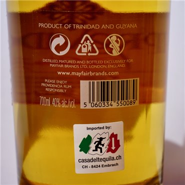 Rum - Providencia Rum / 70cl / 40%