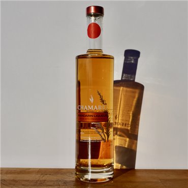 Rum - Chamarel Mandarin Rum-Liqueur / 50cl / 35%