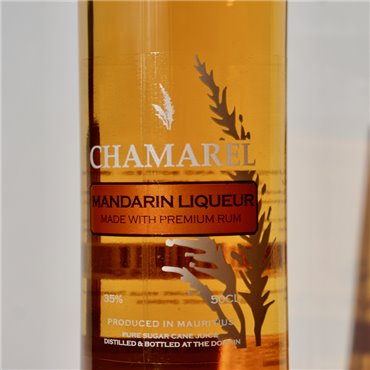 Rum - Chamarel Mandarin Rum-Liqueur / 50cl / 35%