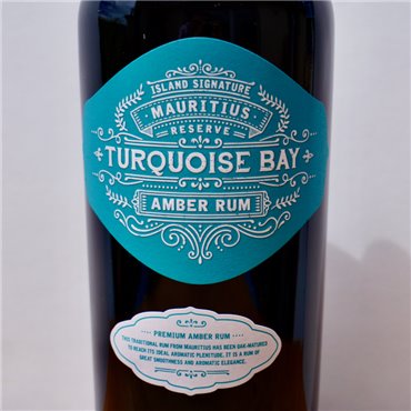 Rum - Island Signature Collection Turquoise Bay Amber / 70cl / 40%