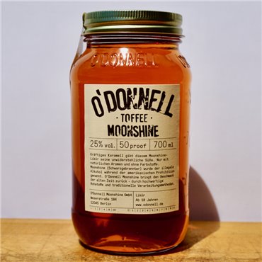 Liqueur - Moonshine O’Donnell Toffee / 70cl / 25%