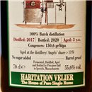 Rum - Habitation Velier Privatter 2017 / 70cl / 55.6%