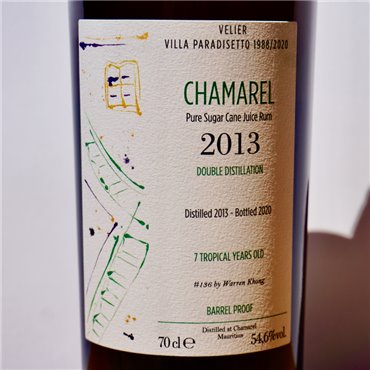 Rum - Velier Villa Paradisetto Chamarel 2013 / 70cl / 54.5%