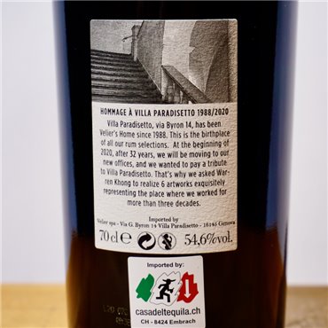 Rum - Velier Villa Paradisetto Chamarel 2013 / 70cl / 54.5%