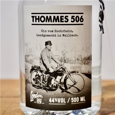 Gin - Thommes 506 London Dry Gin / 50cl / 44%