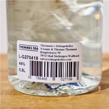 Gin - Thommes 506 London Dry Gin / 50cl / 44%