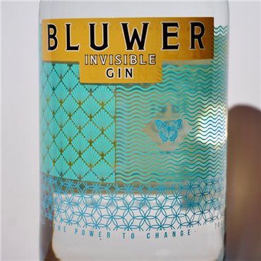 Gin - Bluwer Invisible Gin / 70cl / 37.5%