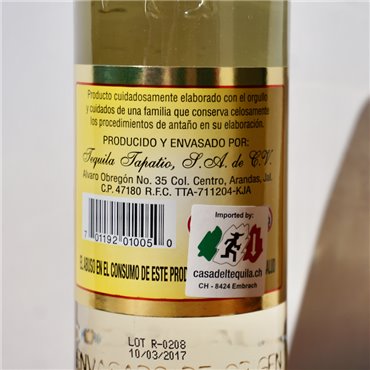 Tequila - Tapatio Reposado / 50cl / 38%