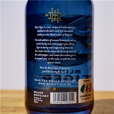 Gin - Blind Tiger Piper Cubeba / 50cl / 47%