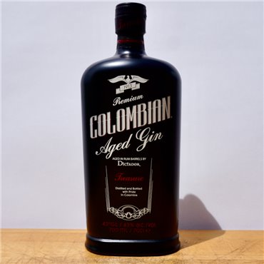 Gin - Dictador Colombian Aged Gin Black / 70cl / 43%
