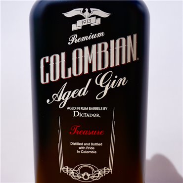 Gin - Dictador Colombian Aged Gin Black / 70cl / 43%