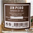 Gin - Jinpero Superior Dry Gin / 50cl / 46%