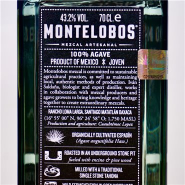 Mezcal - Montelobos Espadin / 70cl / 43.2%