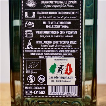 Mezcal - Montelobos Espadin / 70cl / 43.2%